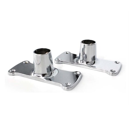 Thrifco Plumbing Jumbo Shower Rod Flanges 4400267